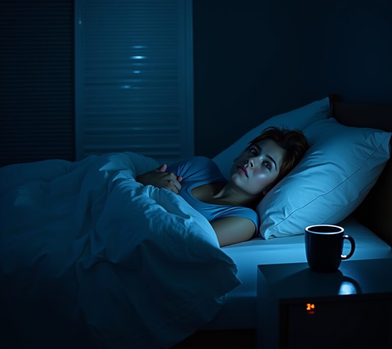 Cup of coffee with a clock showing afternoon time