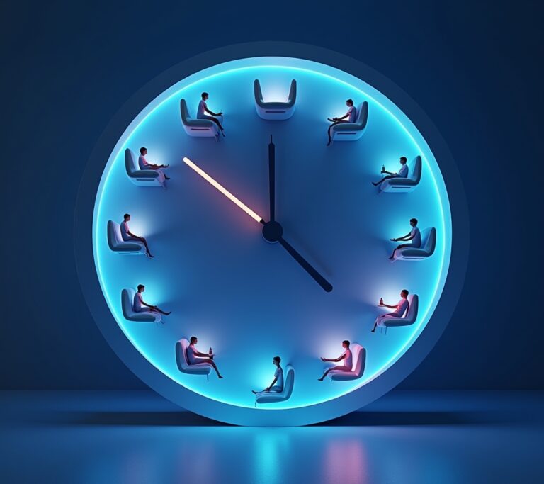 Infographic of different polyphasic sleep schedules